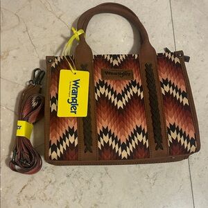 Wrangler Multicolor Patterned Satchel